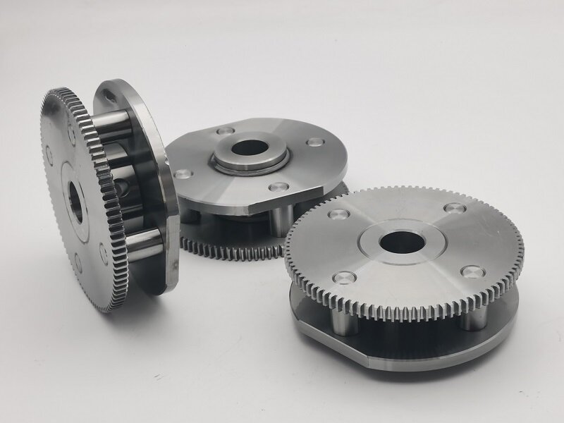 CNC-bearbejdning fire-pin geneva krank samling